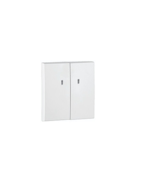 TECLAS P/ MECANISMO FUNCAO DUPLA LUMIN BRANCA 90615TBR - 90615TBR