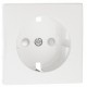 CENTRO SCHUKO COM OBTURADOR ALUMINA 90632KAL - 90632KAL