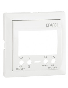 CENTRO P/INTERRUPTOR HOR DIG 2 CIRC DOURADO 90744TDU - 90744TDU