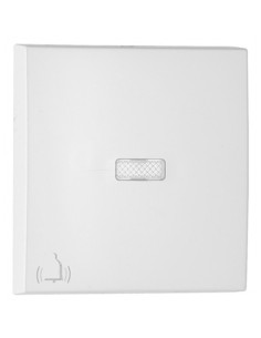 TECLA P/LUMINOSOS C/SIMBOLO CAMPAINHA PT MATE 90795TPM - 90795TPM
