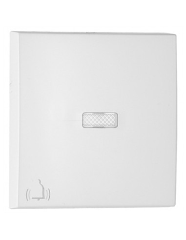 TECLA P/LUMINOSOS C/SIMBOLO CAMPAINHA PT MATE 90795TPM - 90795TPM