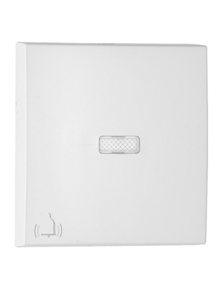 TECLA P/LUMINOSOS C/SIMBOLO CAMPAINHA PT MATE 90795TPM - 90795TPM