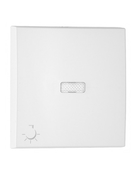 TECLA P/LUMINOSOS C/SIMBOLO LUZ ALUMINA 90797KAL - 90797KAL