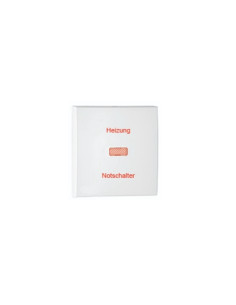 TECLA P/LUM C/TAMPOG "HEIZUNG NOTSCHALTER" AL 90798TAL - 90798TAL