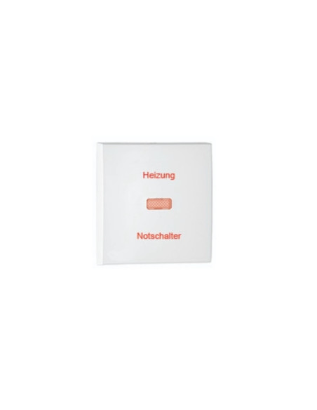 TECLA P/LUM C/TAMPOG "HEIZUNG NOTSCHALTER" GE 90798TGE - 90798TGE