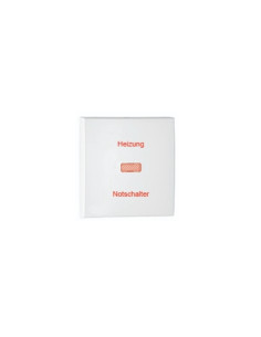 TECLA P/LUM C/TAMPOG "HEIZUNG NOTSCHALTER" PE 90798TPE - 90798TPE