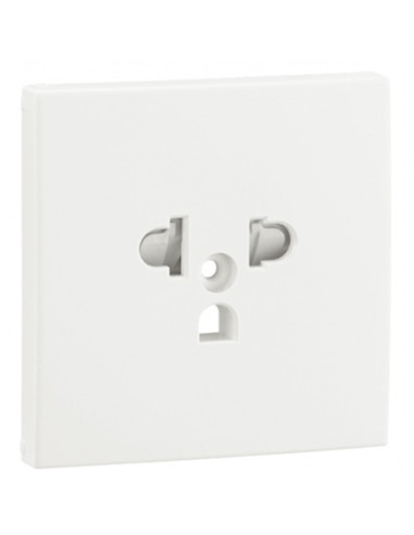 CENTRO P/TOMADA EUROAMERIC C/OBTUR GRIS 90842TIS - 90842TIS