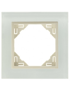 ESPELHO SIMPLES CRISTAL/PEROLA 90910KCP - 90910KCP