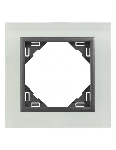 ESPELHO SIMPLES CRISTAL/GRIS 90910KCS - 90910KCS