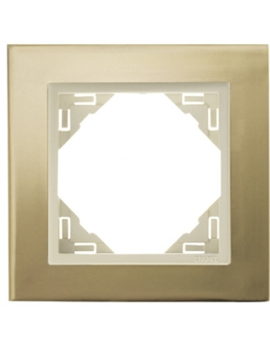 ESPELHO SIMPLES OURO/PEROLA 90910TOP - 90910TOP