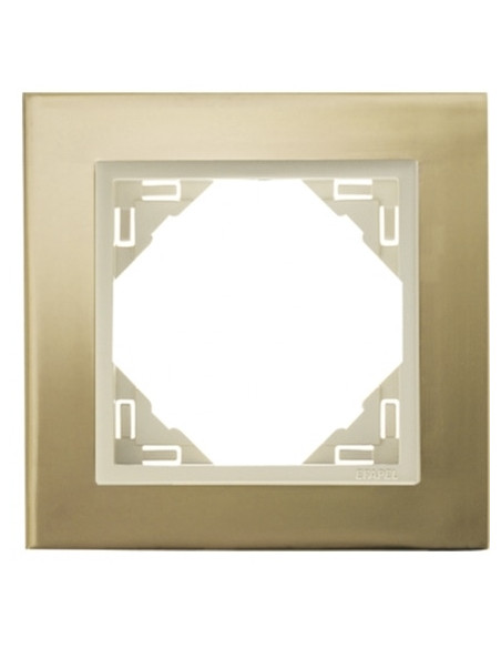 ESPELHO SIMPLES OURO/PEROLA 90910TOP - 90910TOP