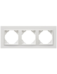 ESPELHO TRIPLO BRANCO/BRANCO 90930KBB - 90930KBB