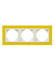ESPELHO TRIPLO AMARELO/GELO 90930KRG - 90930KRG