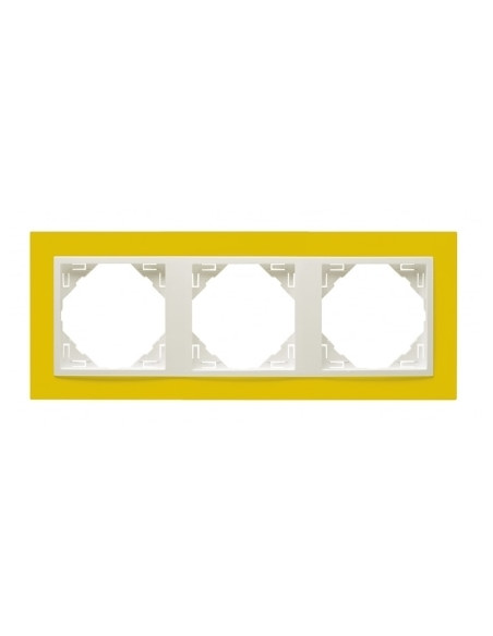 ESPELHO TRIPLO AMARELO/GELO 90930KRG - 90930KRG