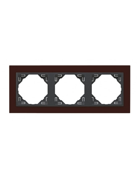 ESPELHO TRIPLO RUBRO/GRIS 90930TBS - 90930TBS