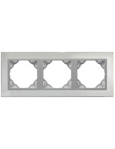 ESPELHO TRIPLO INOX/ALUMINA 90930TIA - 90930TIA