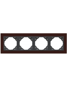 ESPELHO QUADRUPLO RUBRO/GRIS 90940KBS - 90940KBS