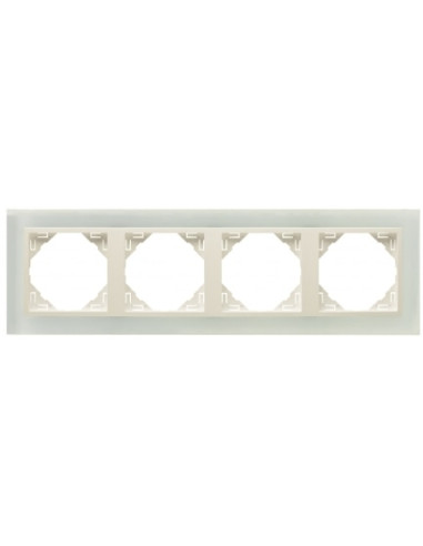 ESPELHO QUADRUPLO CRISTAL/PEROLA 90940KCP - 90940KCP
