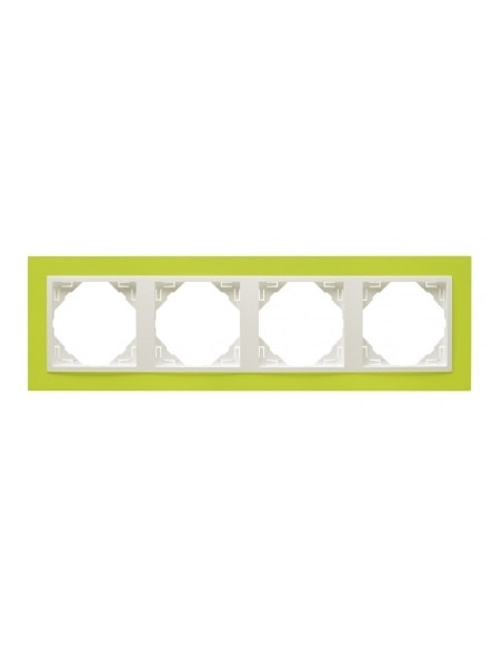 ESPELHO QUADRUPLO VERDE/GELO 90940KDG - 90940KDG