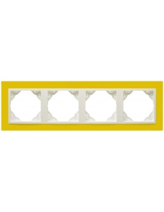 ESPELHO QUADRUPLO AMARELO/GELO 90940KRG - 90940KRG