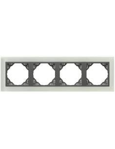 ESPELHO QUADRUPLO CRISTAL/GRIS 90940TCS - 90940TCS