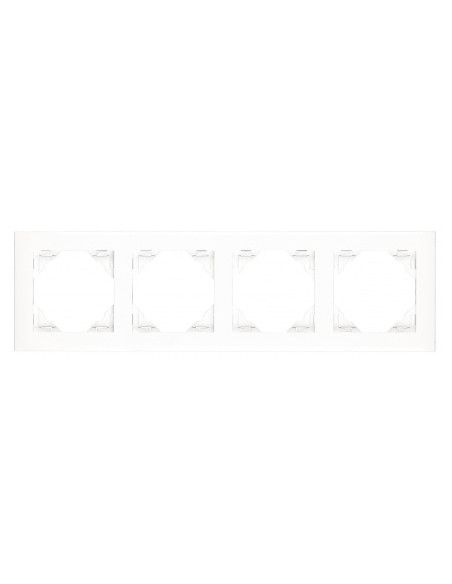 ESPELHO QUADRUPLO CRISTAL NEGRO/PRETO MATE 90940TEP - 90940TEP