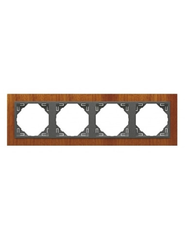 ESPELHO QUADRUPLO MOGNO/GRIS 90940TMS - 90940TMS