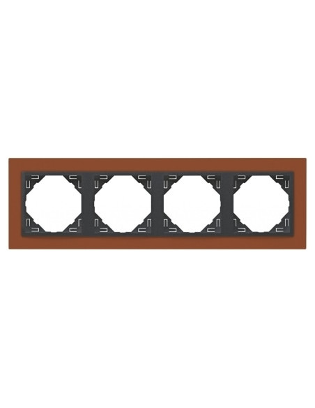 ESPELHO QUADRUPLO TIJOLO/GRIS 90940TTS - 90940TTS