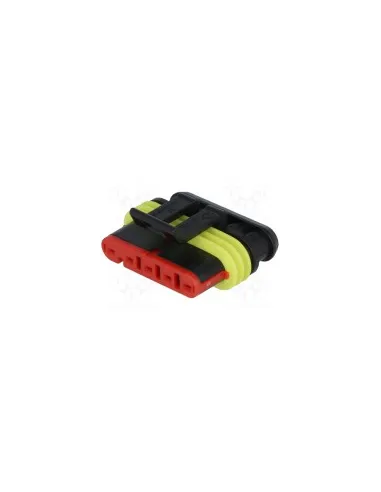 Ficha AMP 5P fêmea IP67 - 011-0695