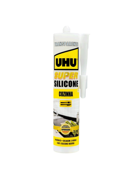 UHU Super Silicone Cozinha Transparente 300ml 36845 - 560176036845