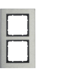 B. 7 - QUADRO X2 VERT, INOX/ANTR. MATE 10123606 - 10123606
