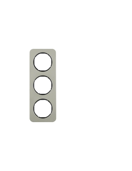 R. 1 - QUADRO X3, INOX/PRETO 10132104 - 10132104