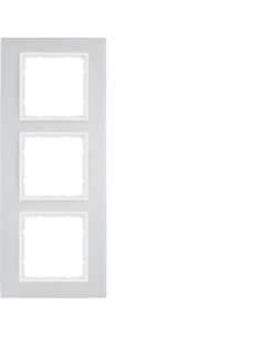 B. 7 - QUADRO X3, ALUM. /BRANCO MATE 10136914 - 10136914