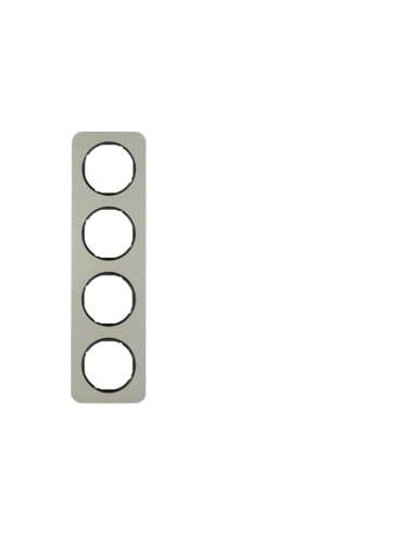 R. 1 - QUADRO X4 INOX, PRETO 10142104 - 10142104