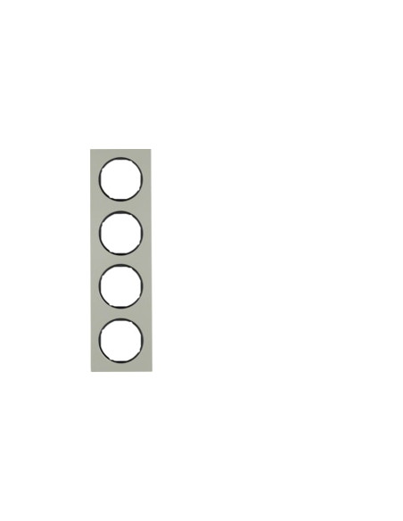 R. 3 - QUADRO X4 INOX, PRETO 10142204 - 10142204