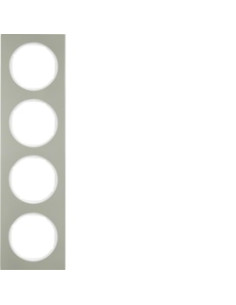 R. 3 - QUADRO X4 INOX, BRANCO 10142214 - 10142214