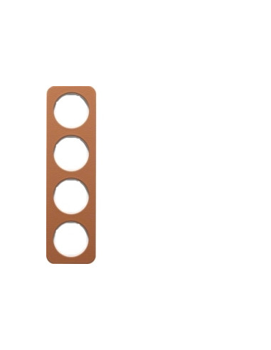 R. 1 - QUADRO X4, PELE NATURAL/BRANCO 10142369 - 10142369