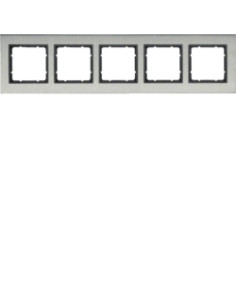 B. 7 - QUADRO X5 HORIZ, INOX/ANTR. MATE 10253606 - 10253606