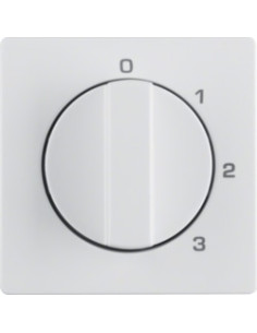 Q. X - BOTÃO ROTATIVO 0-1-2-3, BRANCO 10966089 - 10966089
