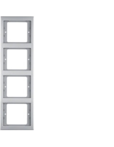 K. 5 - QUADRO X4 VERT., INOX 13437004 - 13437004