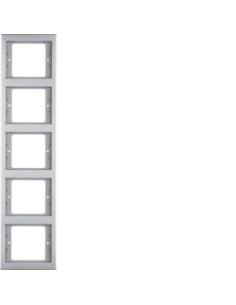 K. 5 - QUADRO X5 VERT., INOX 13537004 - 13537004