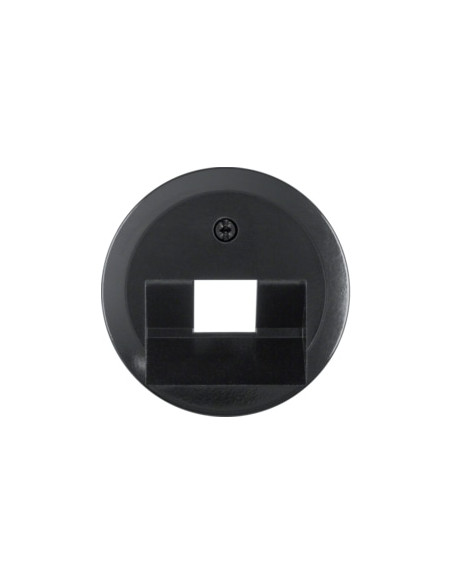1930/GLS/PLZZ - ESP. RJ45 SIMPLES, PRETO 140701 - 140701