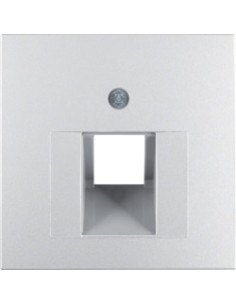 S. 1/B. X - ESPELHO RJ45 SIMPLES, ALUM. MATE 14071404 - 14071404