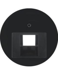 R. X - ESPELHO RJ45 SIMPLES, PRETO 14072045 - 14072045