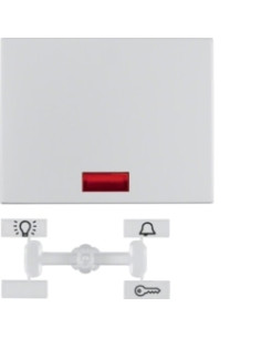 K. 1/K. 5 - TECLA SIMPLES C/VISOR, ALUM. IN 14157003 - 14157003