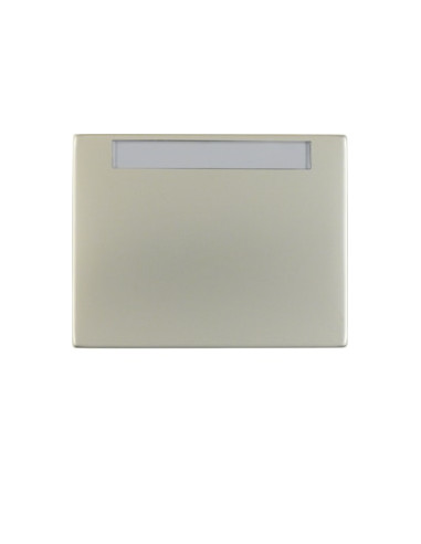 K. 1/K. 5 - TECLA SIMPLES P-ETIQ., INOX 14267004 - 14267004