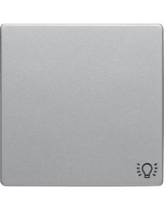 Q. X - TECLA SIMPLES SIMB. LAMP, ALUM. 16206044 - 16206044