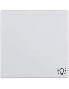 Q. X - TECLA SIMPLES SIMB. LAMP, BRANCO 16206049 - 16206049
