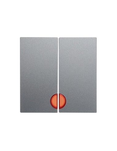 S. 1/B. X - TECLA DUPLA C/VISOR, ALUM. MATE 16271404 - 16271404