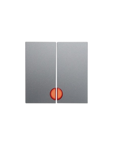 S. 1/B. X - TECLA DUPLA C/VISOR, ALUM. MATE 16271404 - 16271404